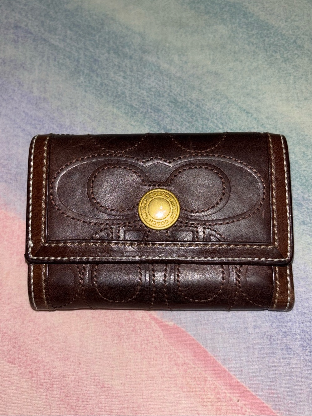 Coach Vintage Hampton Continental Wallet